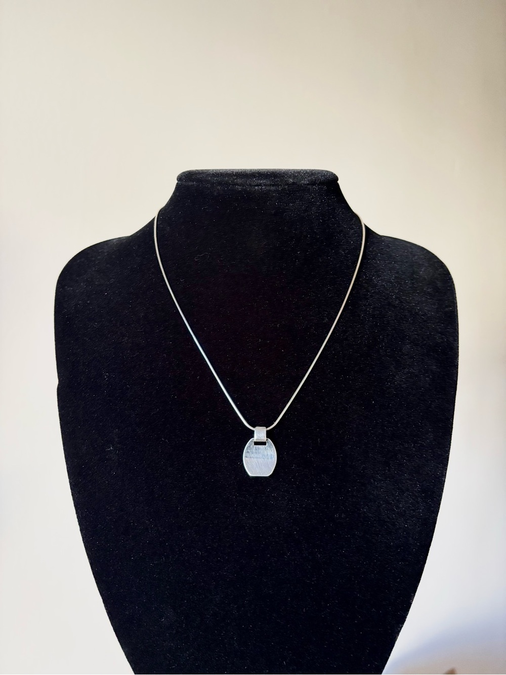 925 Sterling Silver Snake Chain Modern Necklace